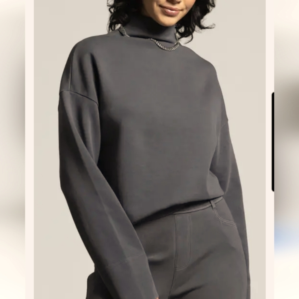 Weekend Los Angeles Turtleneck Fleece Pullover Sweater 1X